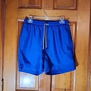 NWT INC INTERNATIONAL CONCEPTS Men's Quick-Dry Blue Swim Trunks Size Small